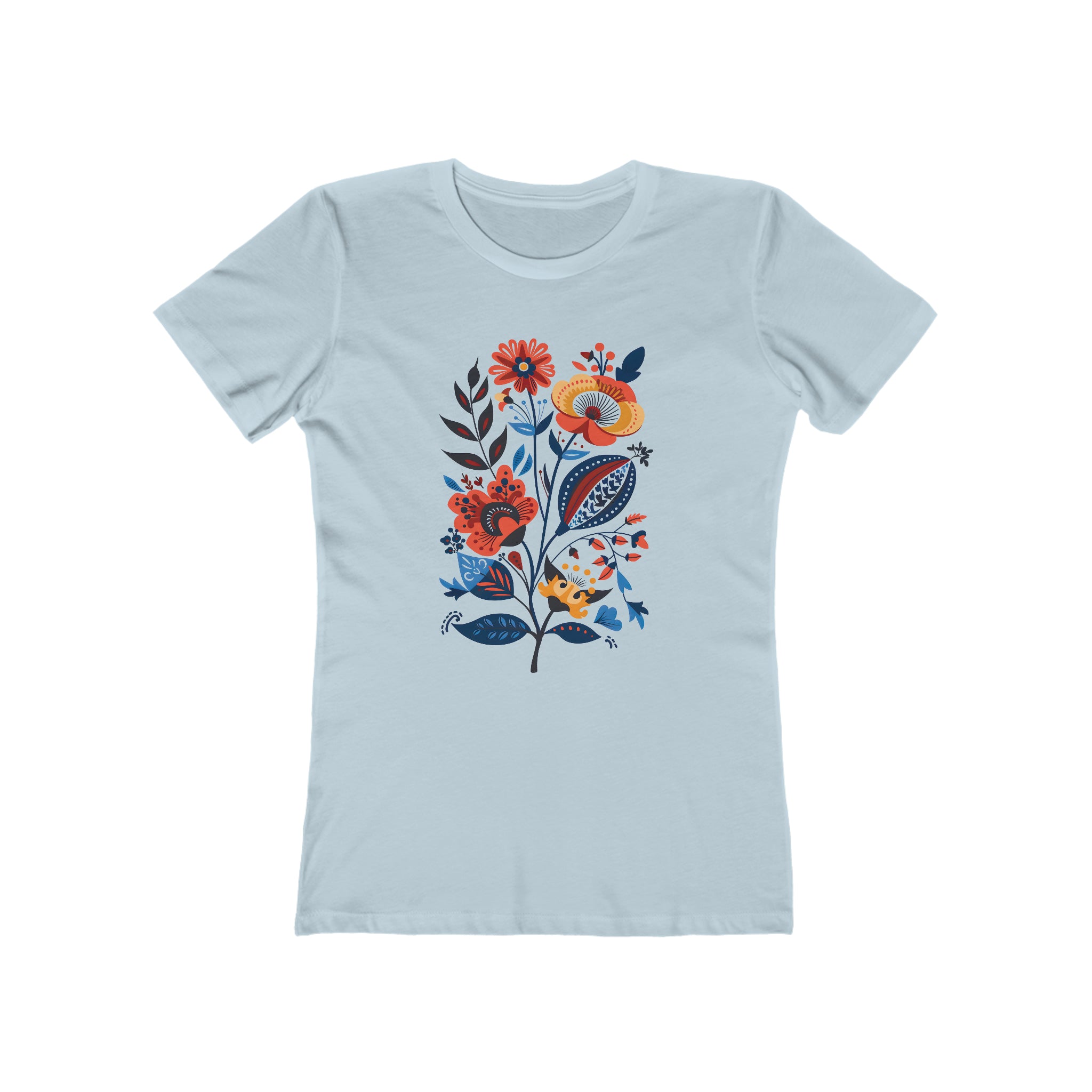 Folklore Floral Womens L'Atomique Graphic Tee