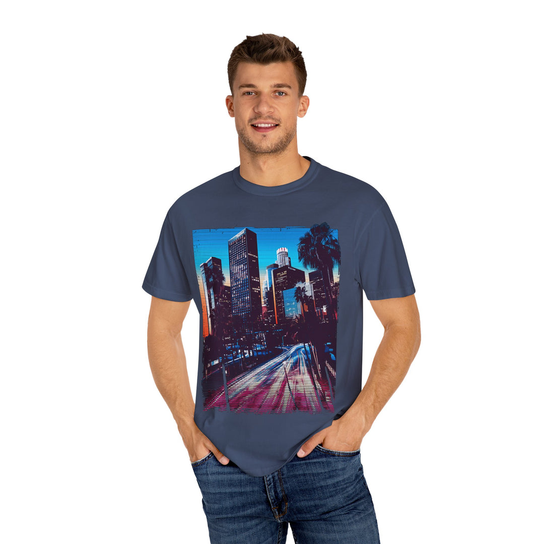 L.A. TIMELAPSE Mens WUNDERLAND Short Sleeve Tee