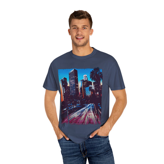 L.A. TIMELAPSE Mens WUNDERLAND Short Sleeve Tee