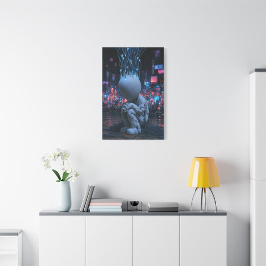 Disconnected Canvas Wall Art