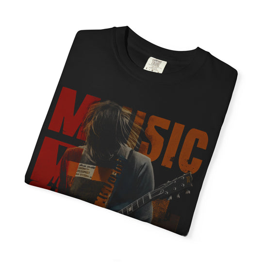 MUSIC FEST GUITARIST Mens WUNDERLAND Short Sleeve Tee