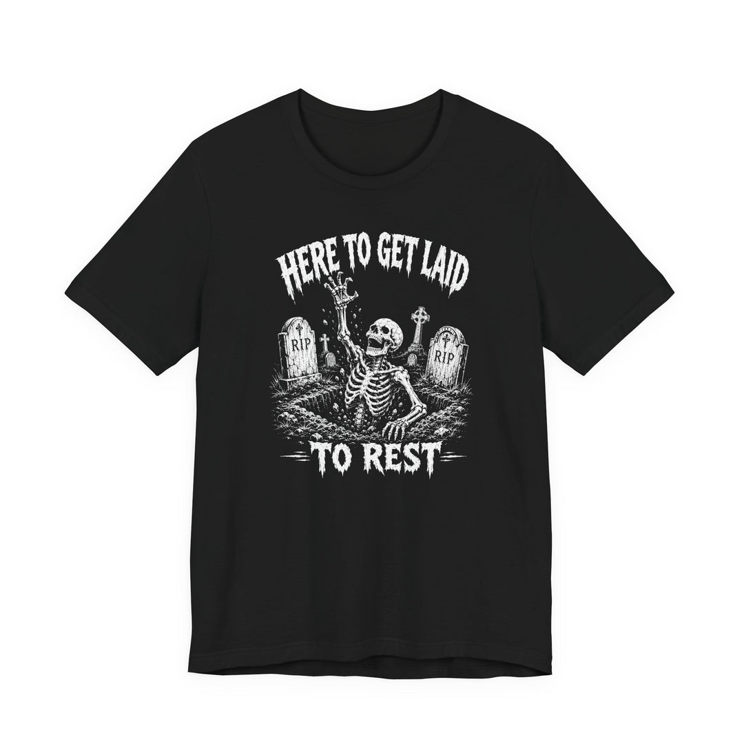 Skeleton Graveyard "Here to Get Laid to Rest" Men&