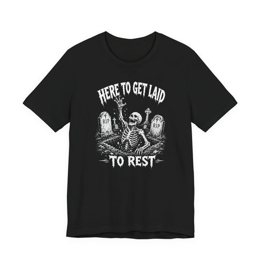 Skeleton Graveyard "Here to Get Laid to Rest" Men&