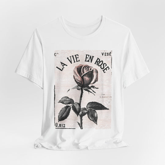 La Vie En Rose Vintage Womens L'Atomique Graphic Tee