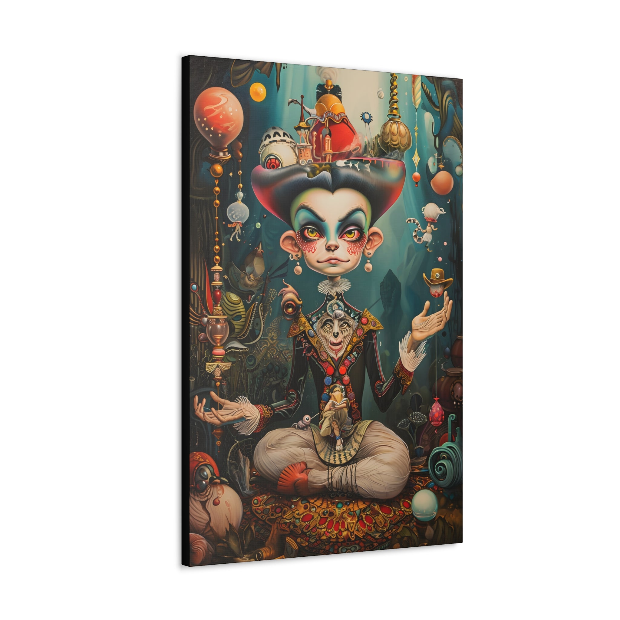 The Puppet King Canvas Print