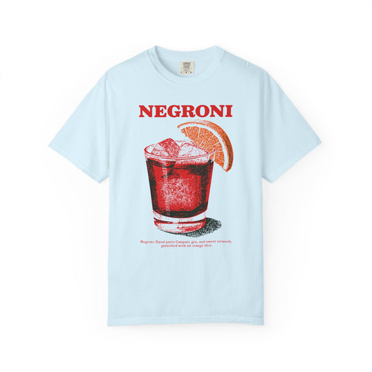 Negroni Cocktail Vintage Mens WUNDERLAND Vibes Short Sleeve Tee