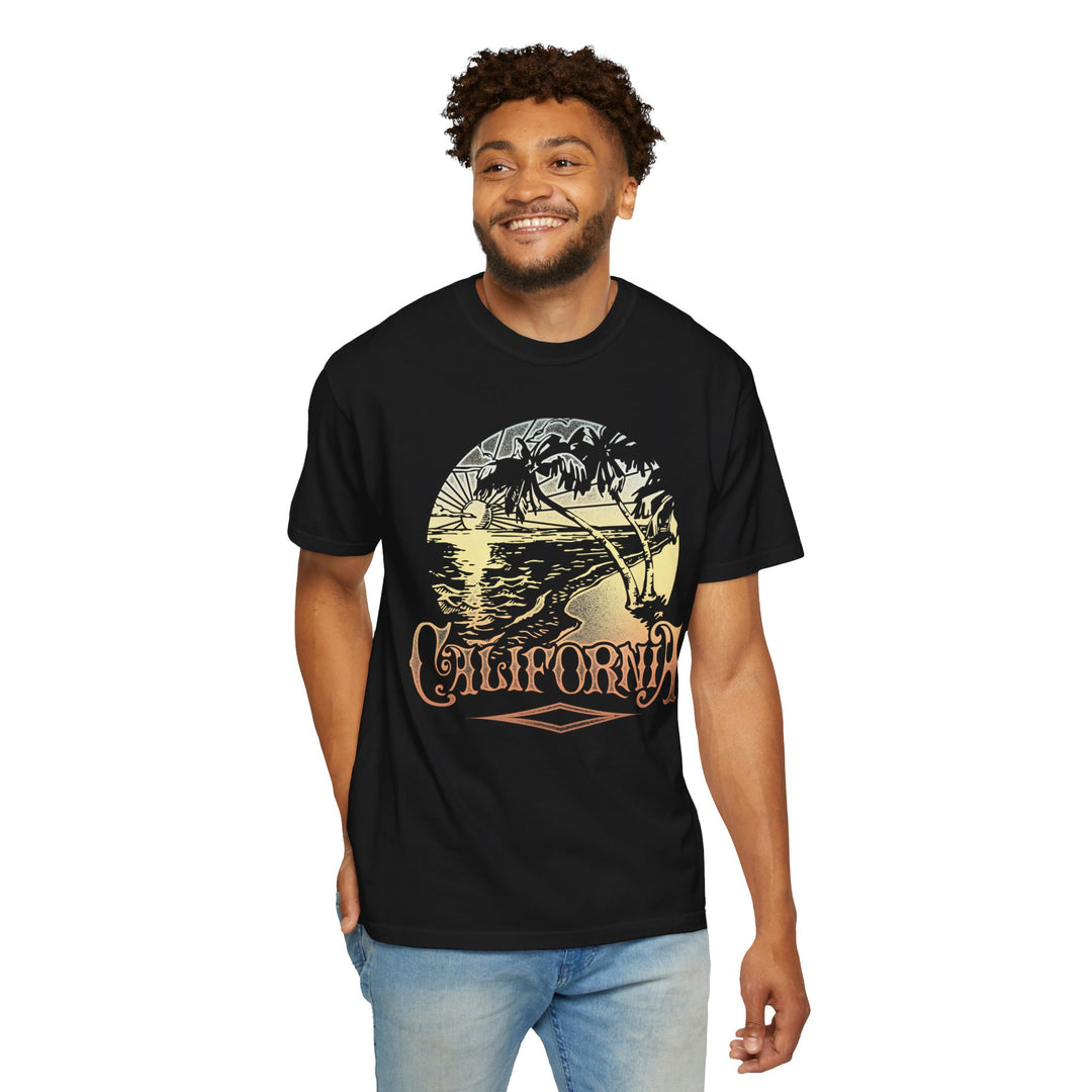 CALI SURF Mens AQUA VIDA Short Sleeve Tee