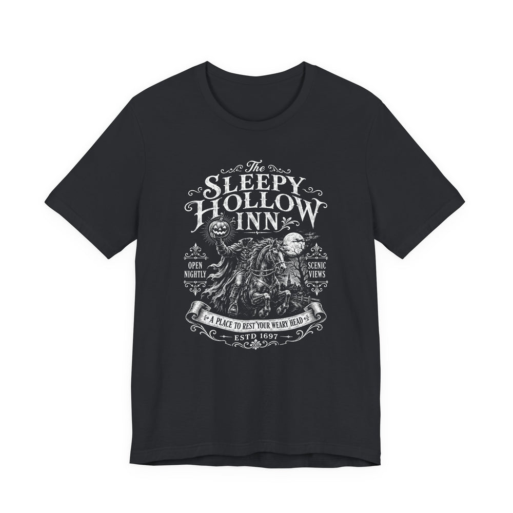 Sleepy Hollow Inn Headless Horseman Men's Halloween Classic Fit Tee