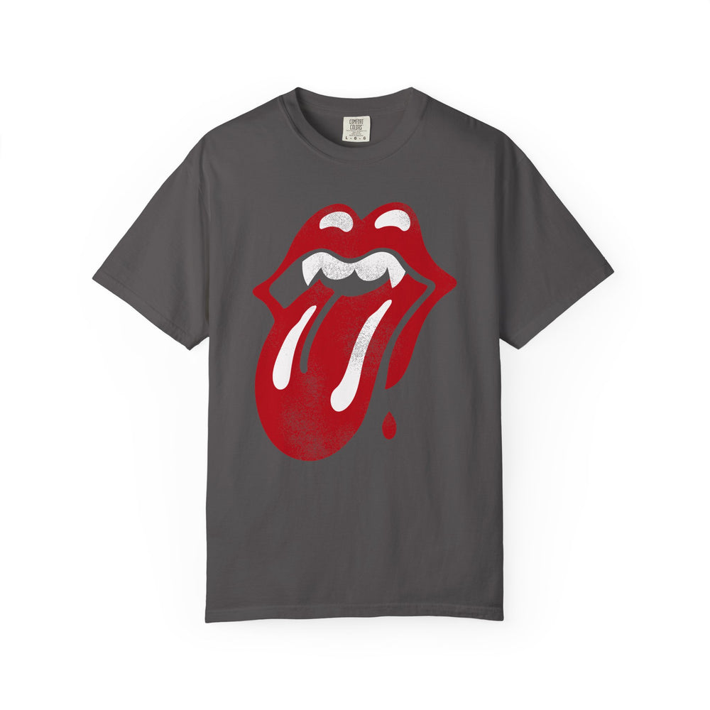 Vamp Lips Womens WUNDERLAND Backyard Dept Halloween Booteek Short Sleeve Tee