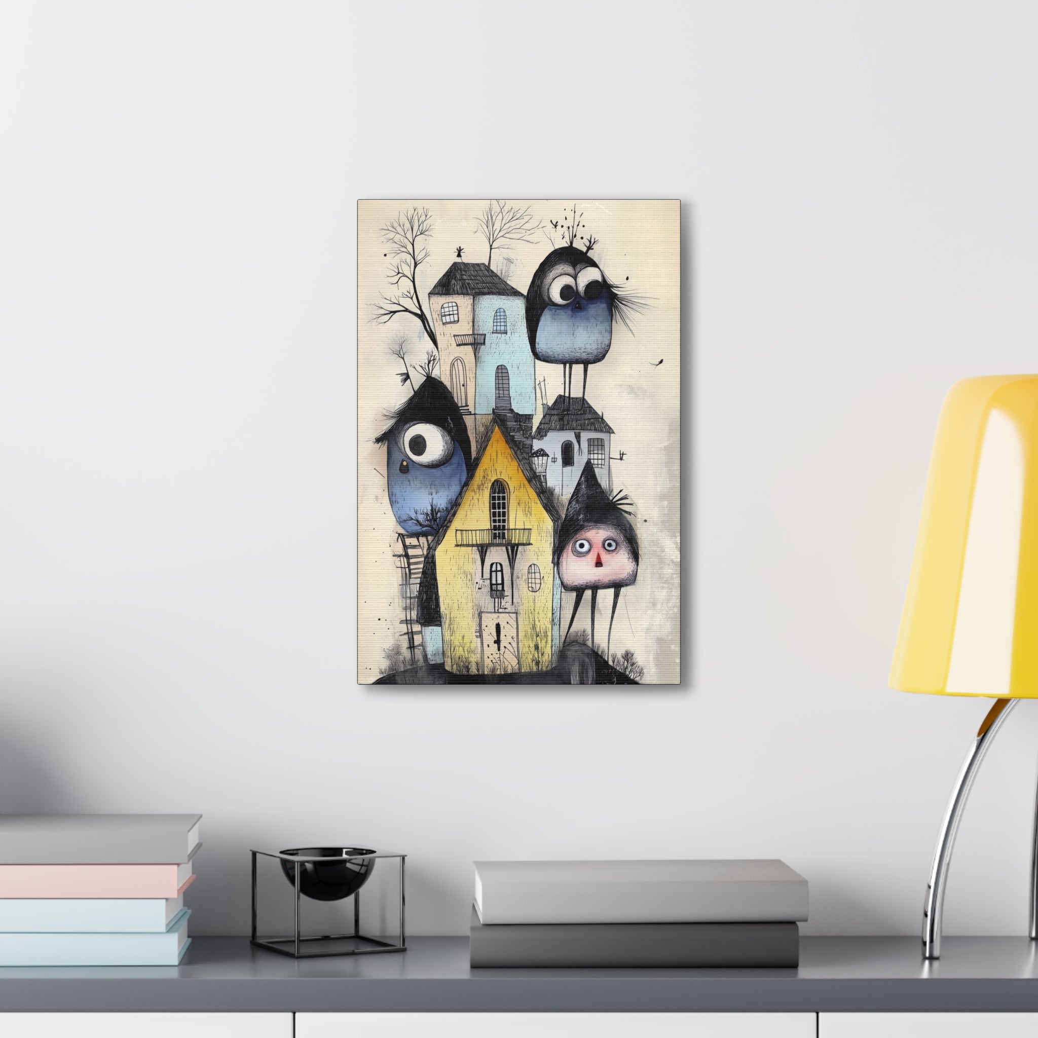 Birdhaus Canvas Print