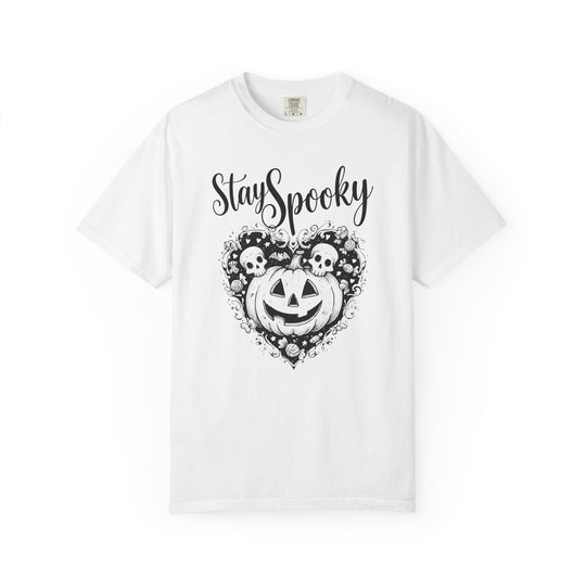 Stay Spooky Womens WUNDERLAND Backyard Dept Halloween Booteek Short Sleeve Tee
