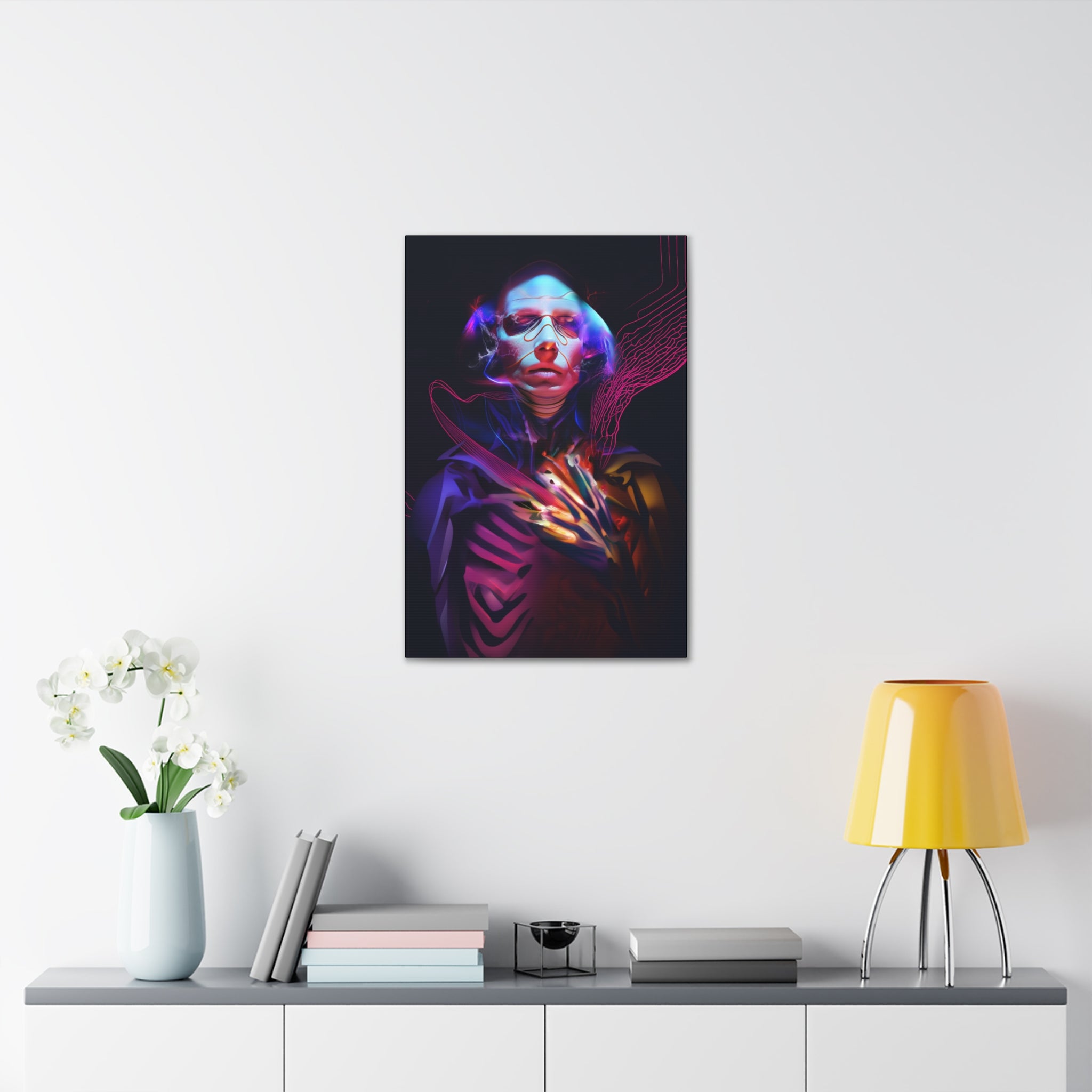 The Burning Undercurrent Canvas Print