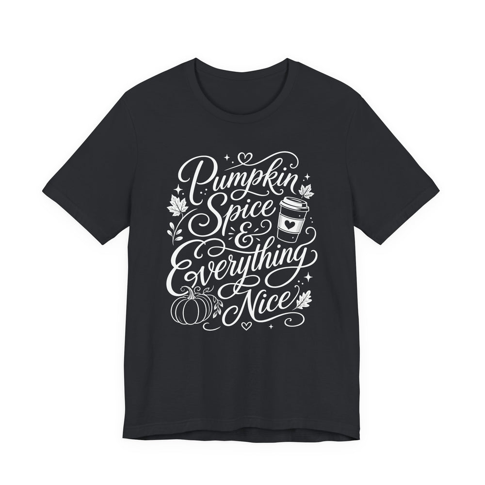 Pumpkin Spice & Everything Nice Women's Halloween Classic Fit Tee