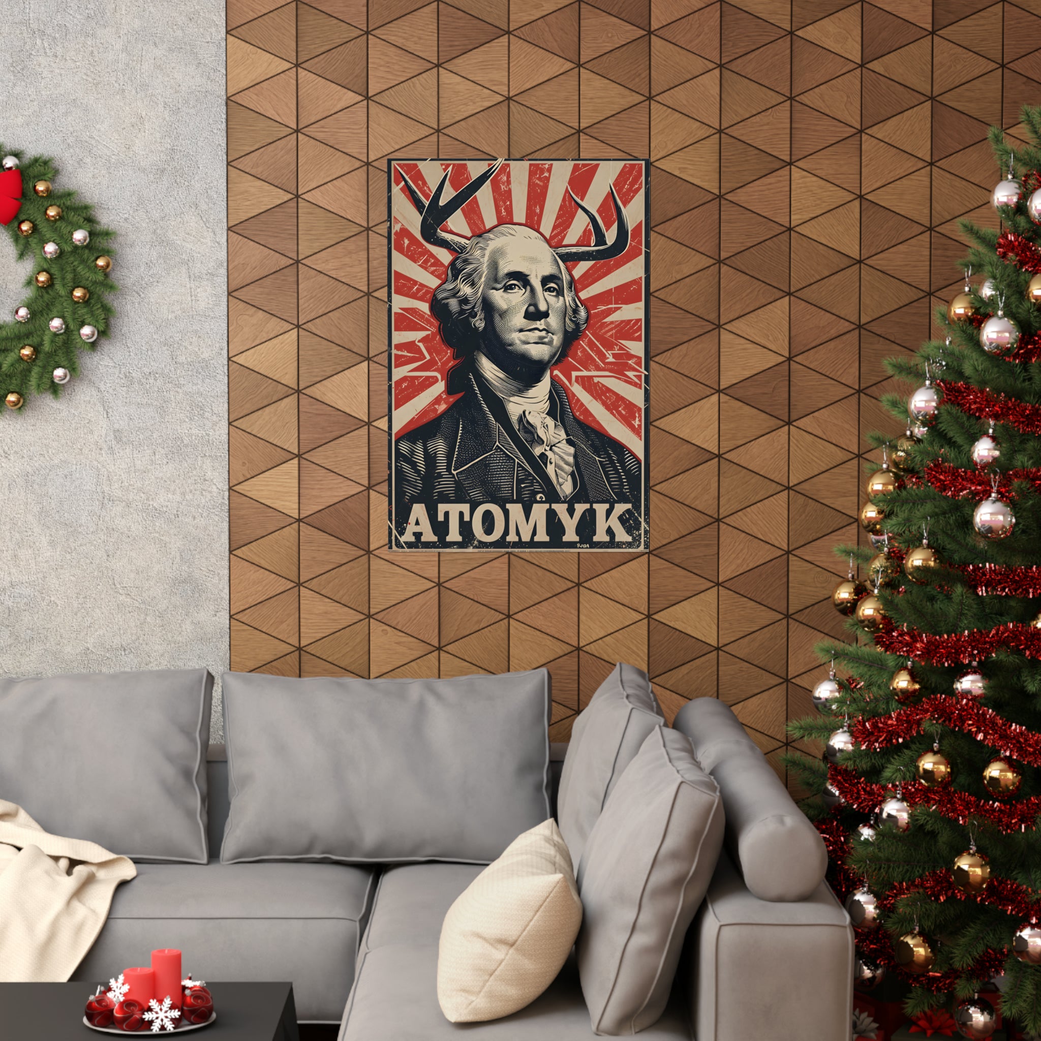 Viva La R'evolution Atomyk POP Premium Matte Vertical Poster