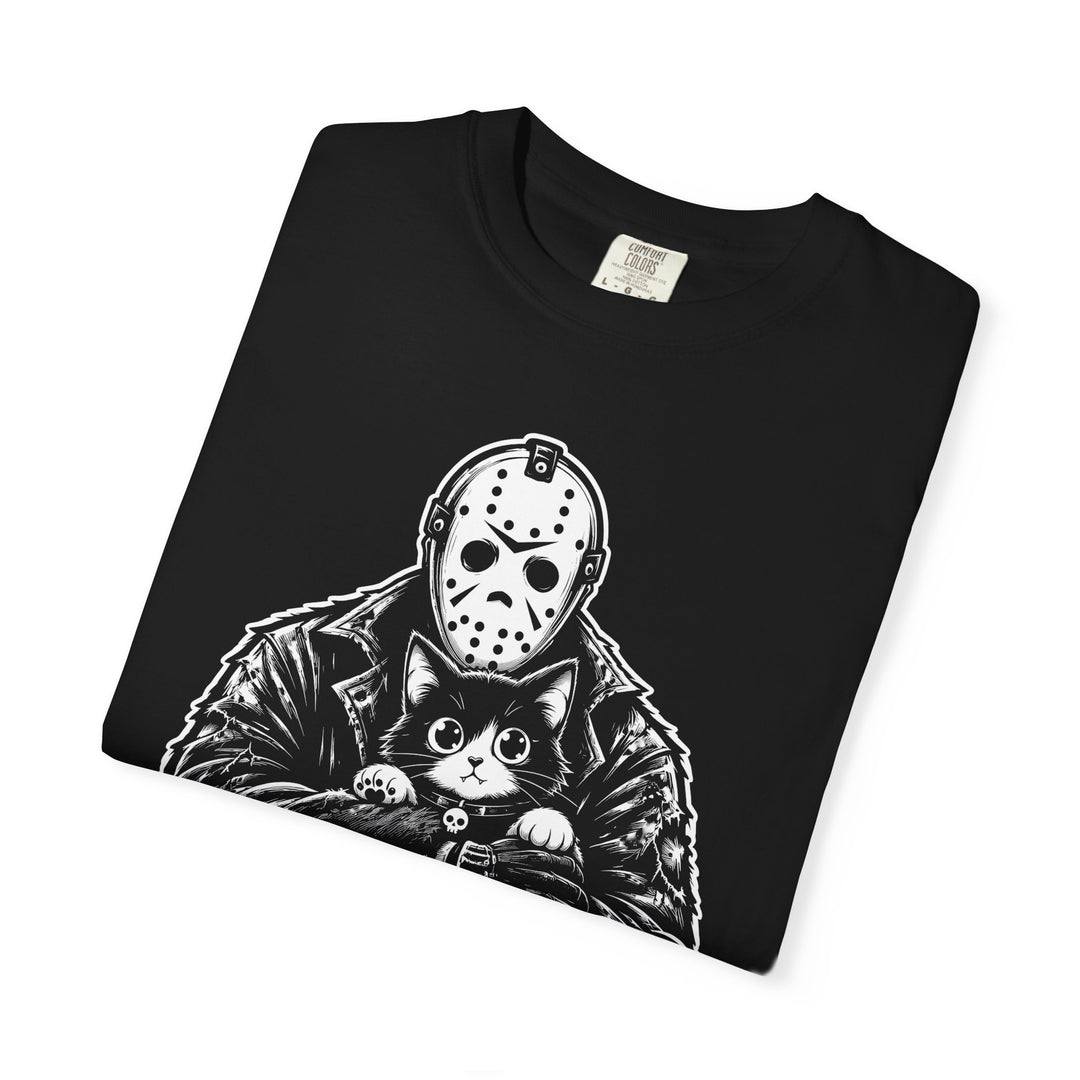 Even Baddies Get Saddies Mens WUNDERLAND Backyard Dept Halloween Booteek Short Sleeve Tee