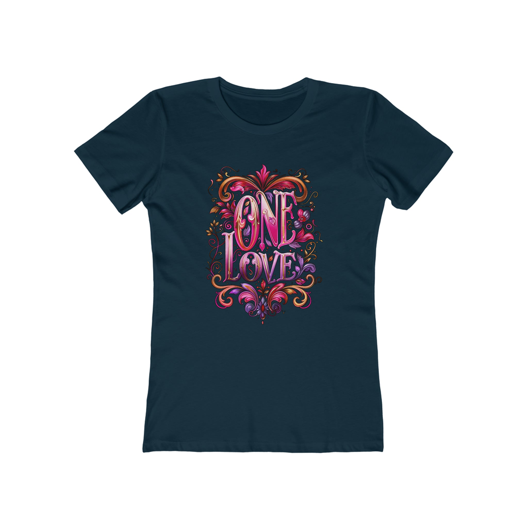 One Love Flourish Womens L'Atomique Graphic Tee