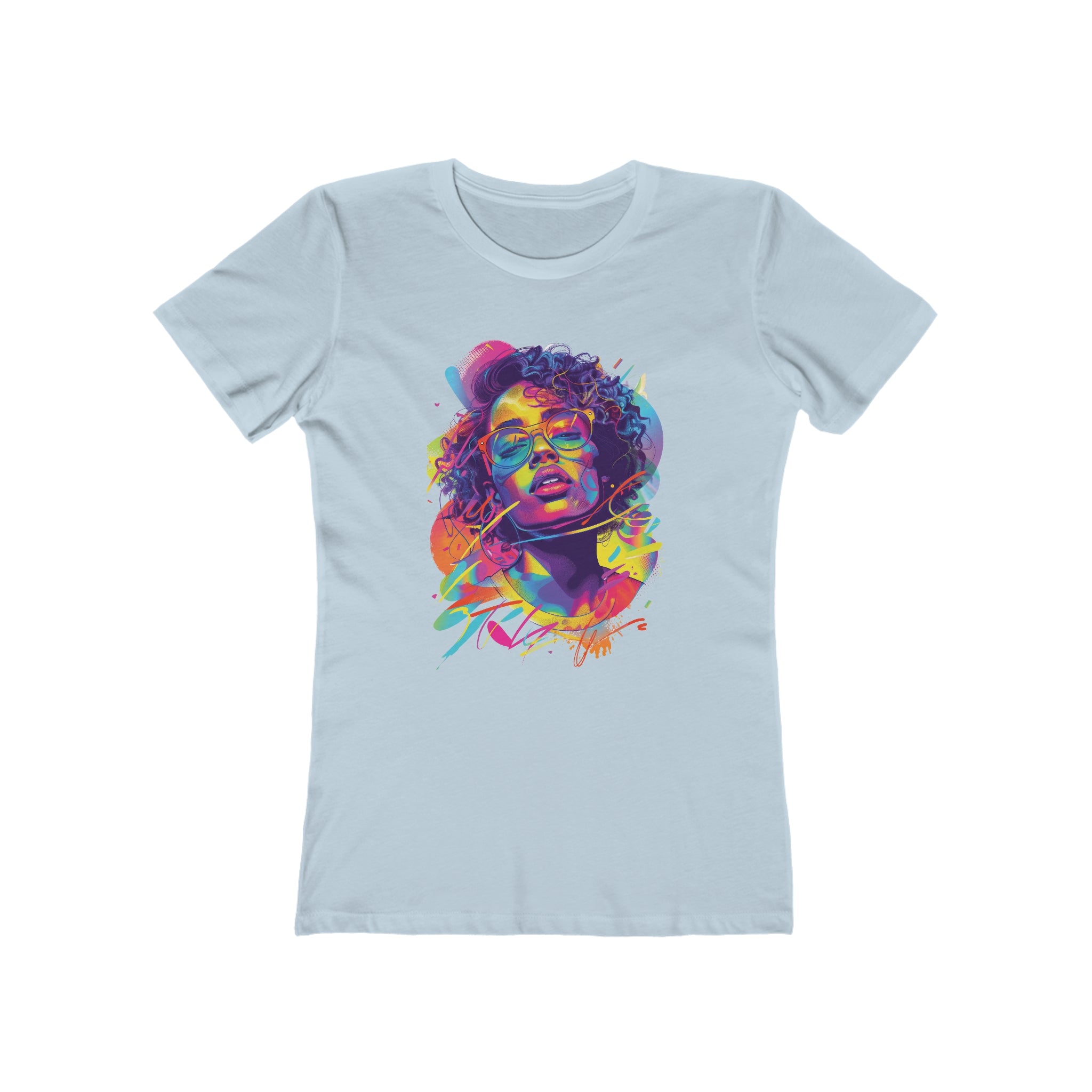 Scribble Gaze Womens L'Atomique Graphic Tee