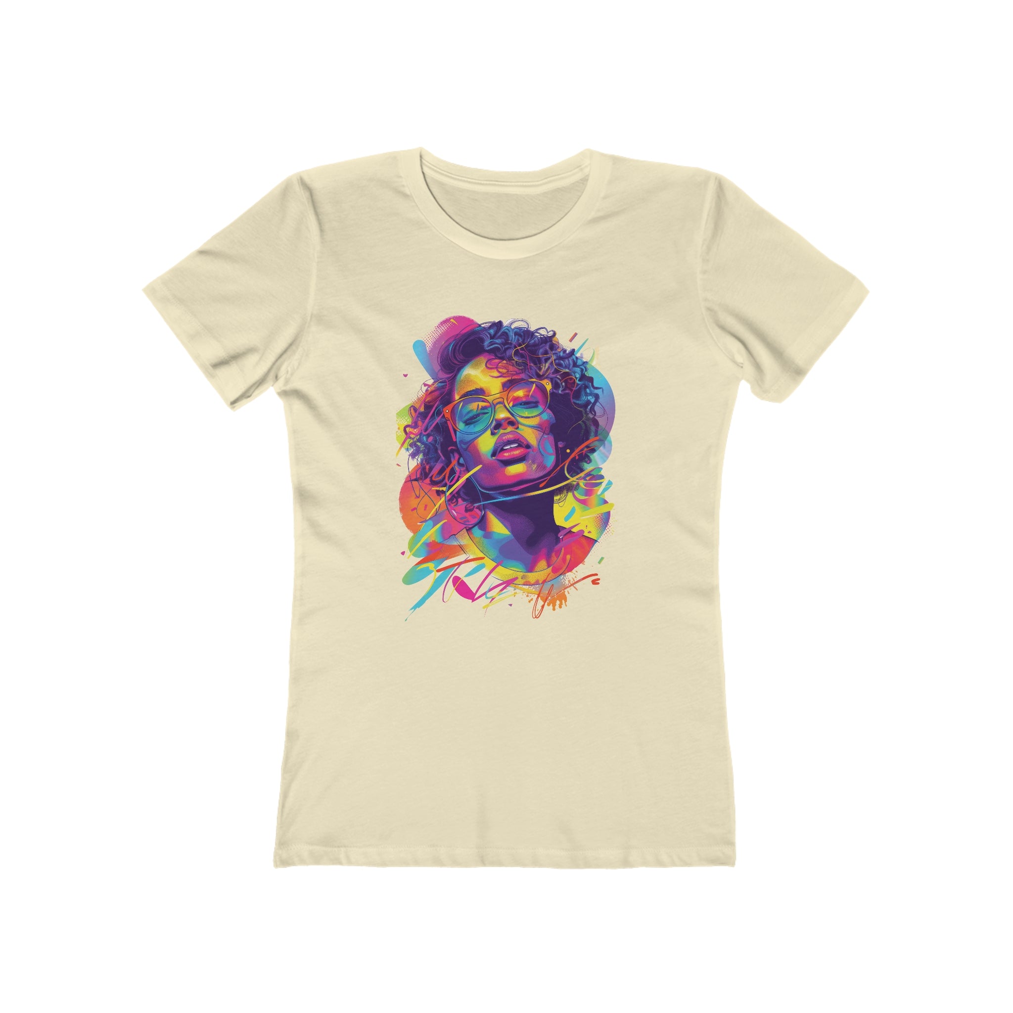 Scribble Gaze Womens L'Atomique Graphic Tee