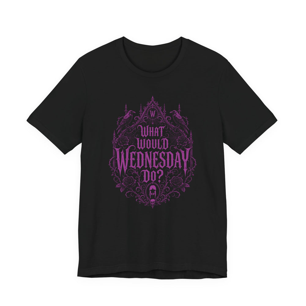 What Would Wednesday Do? Women's Halloween Classic Fit Tee