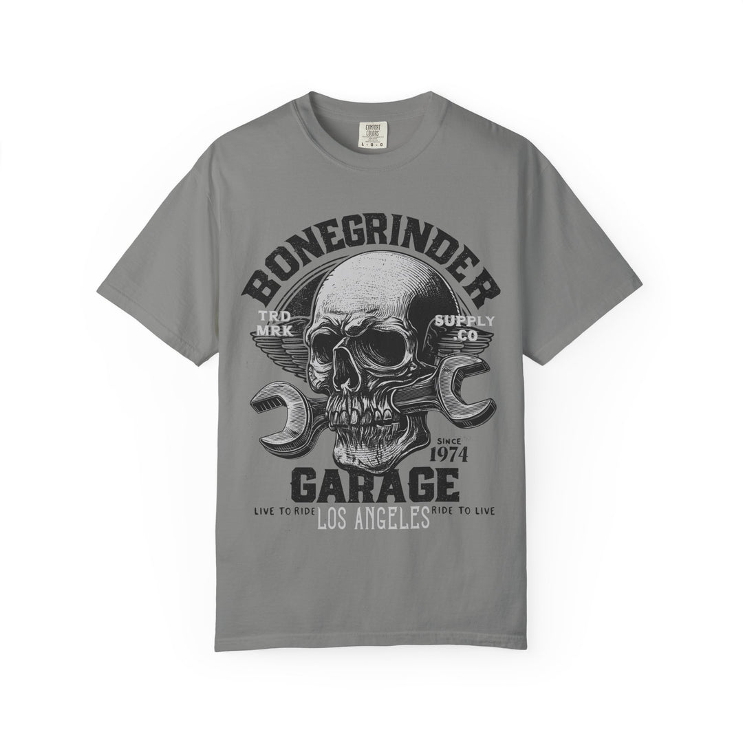 BONEGRINDER GARAGE Mens WUNDERLAND Short Sleeve Tee