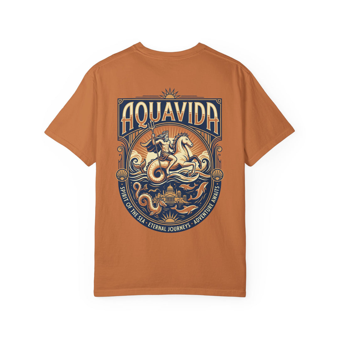 Eternal Journeys Mens AQUA VIDA Short Sleeve Tee