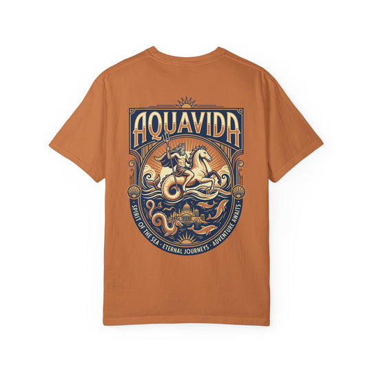 Eternal Journeys Mens AQUA VIDA Short Sleeve Tee