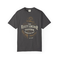 Rusty Anchor Tavern Hanover Bay Vintage Mens WUNDERLAND Heritage Short Sleeve Tee