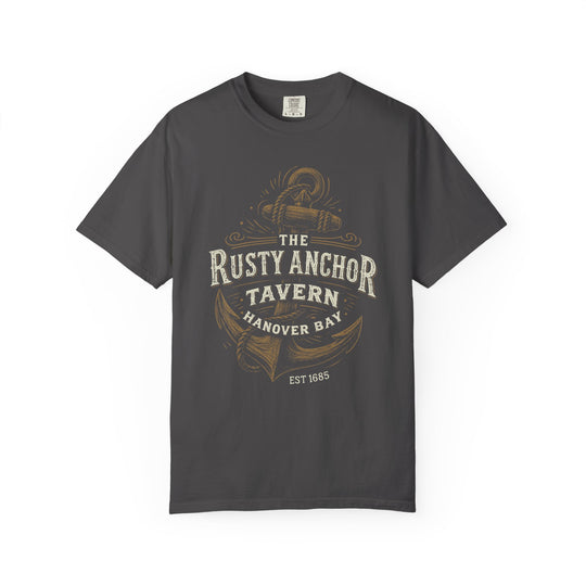 Rusty Anchor Tavern Hanover Bay Vintage Mens WUNDERLAND Heritage Short Sleeve Tee
