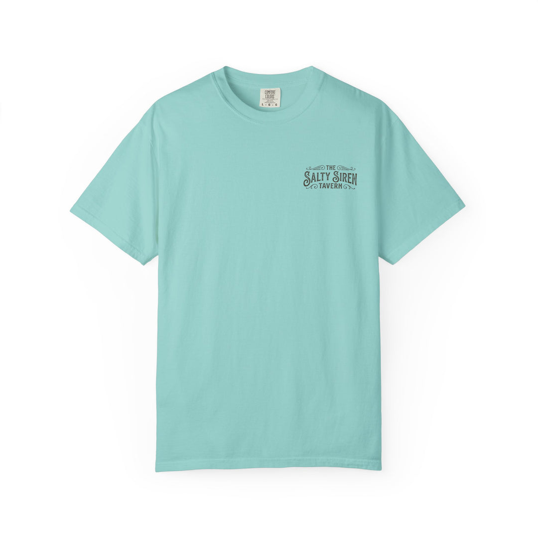 Salty Siren Tavern Mens AQUA VIDA Short Sleeve Tee