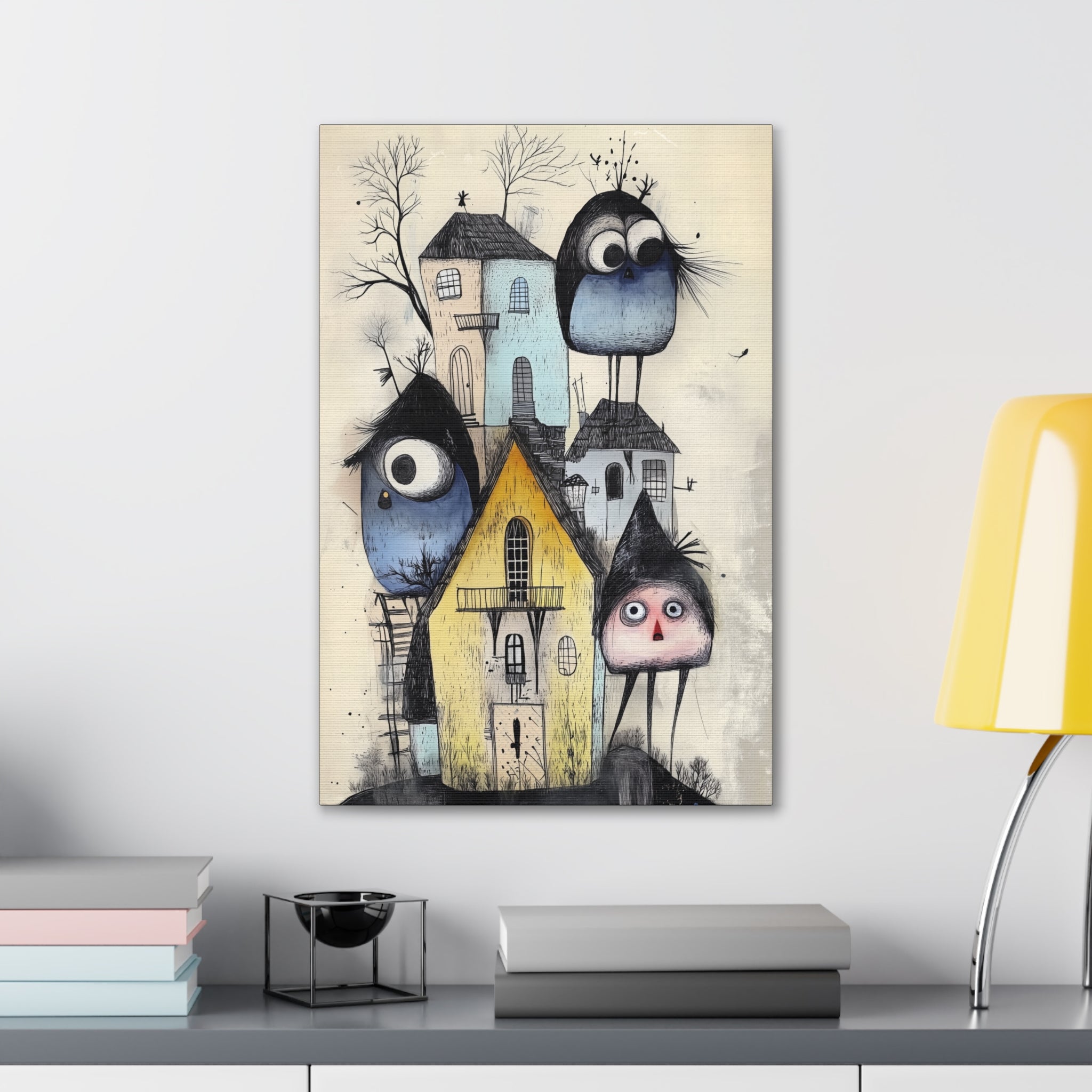 Birdhaus Canvas Print