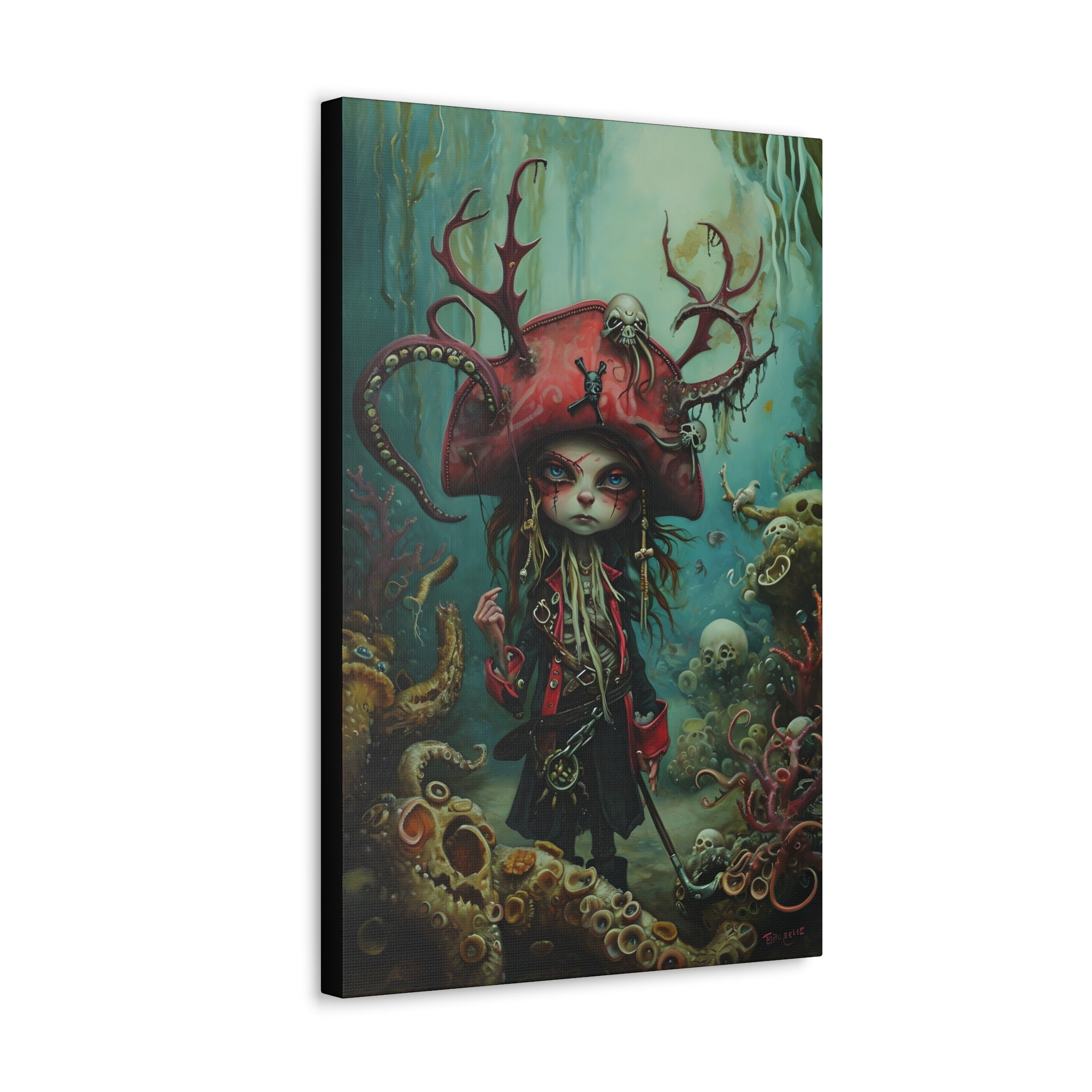 Jack in the Locker Canvas Print