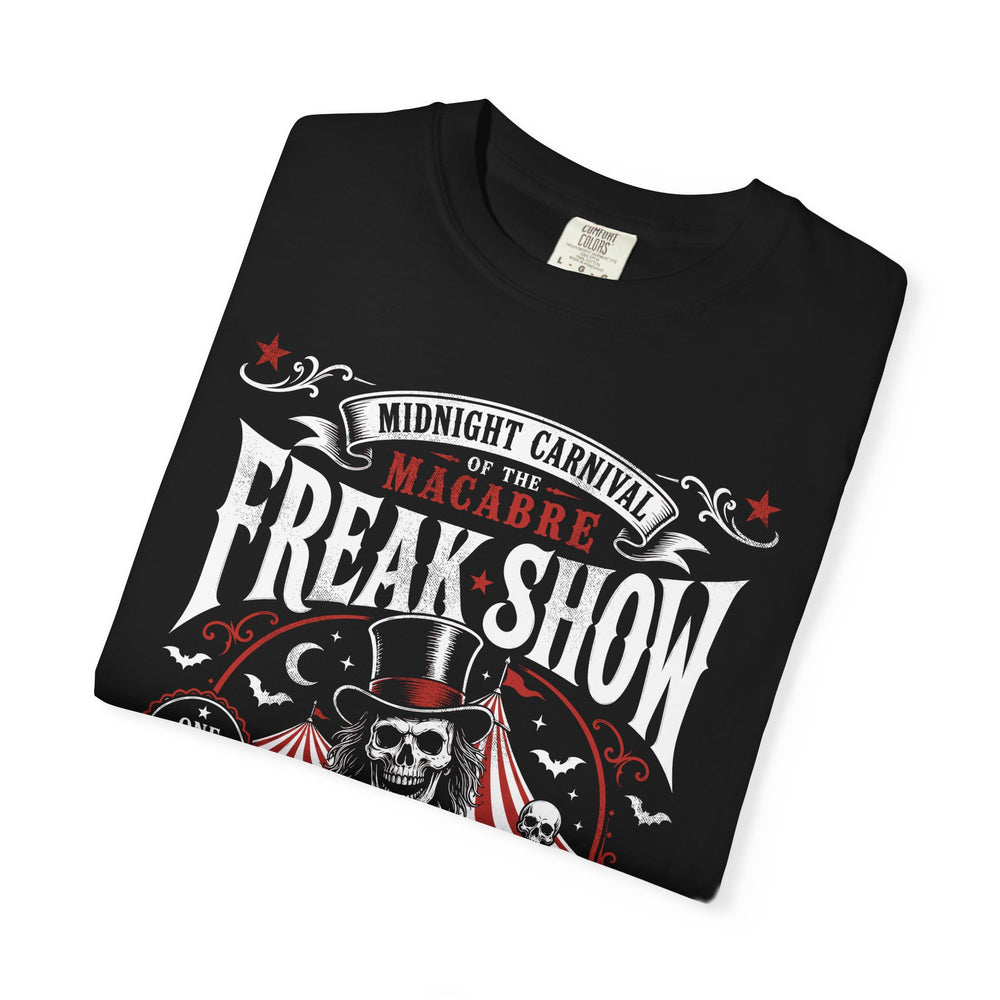 Midnight Carnival Macabre Skeleton Mens WUNDERLAND Halloween Booteek Short Sleeve Tee