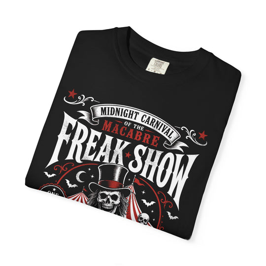 Midnight Carnival Macabre Skeleton Mens WUNDERLAND Halloween Booteek Short Sleeve Tee