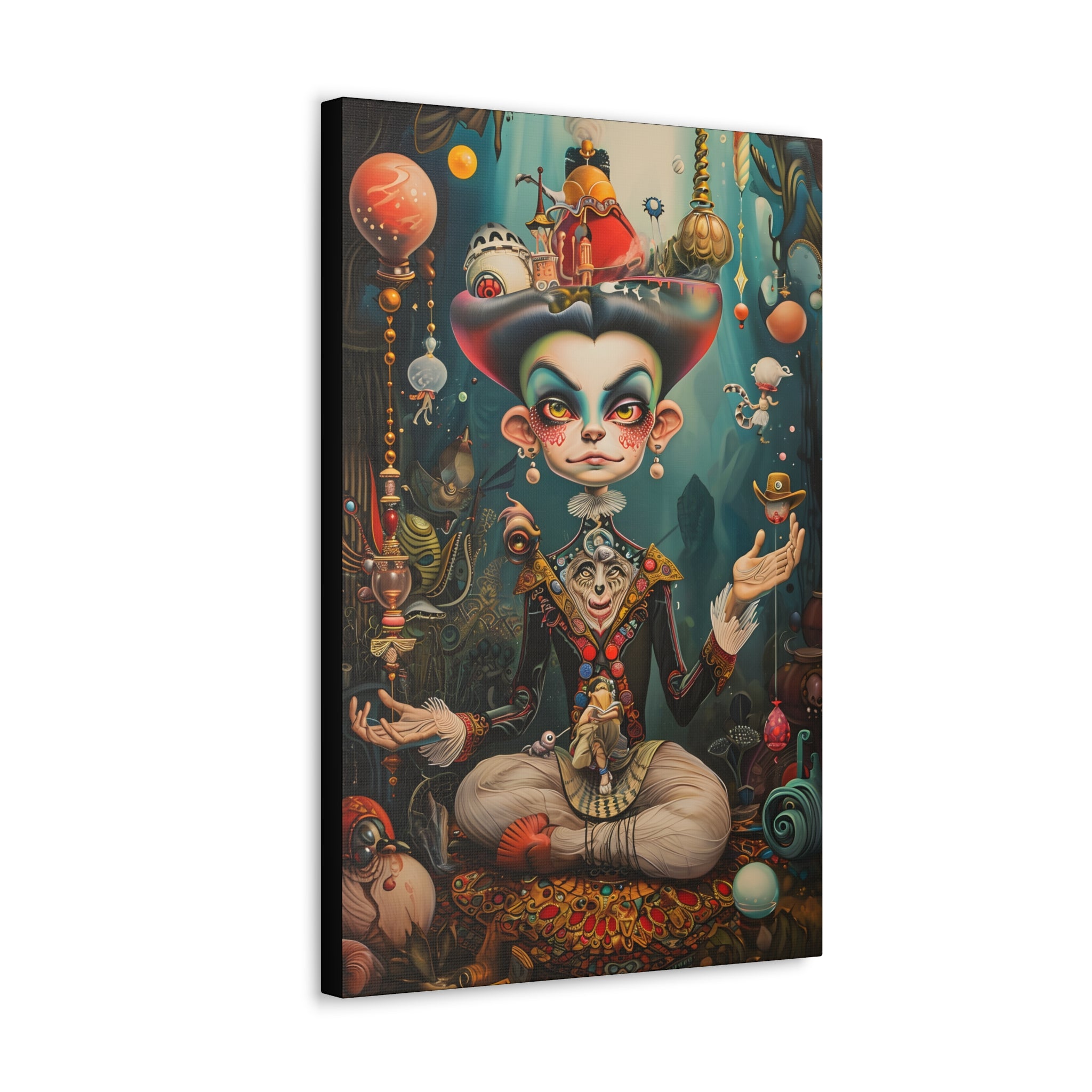 The Puppet King Canvas Print