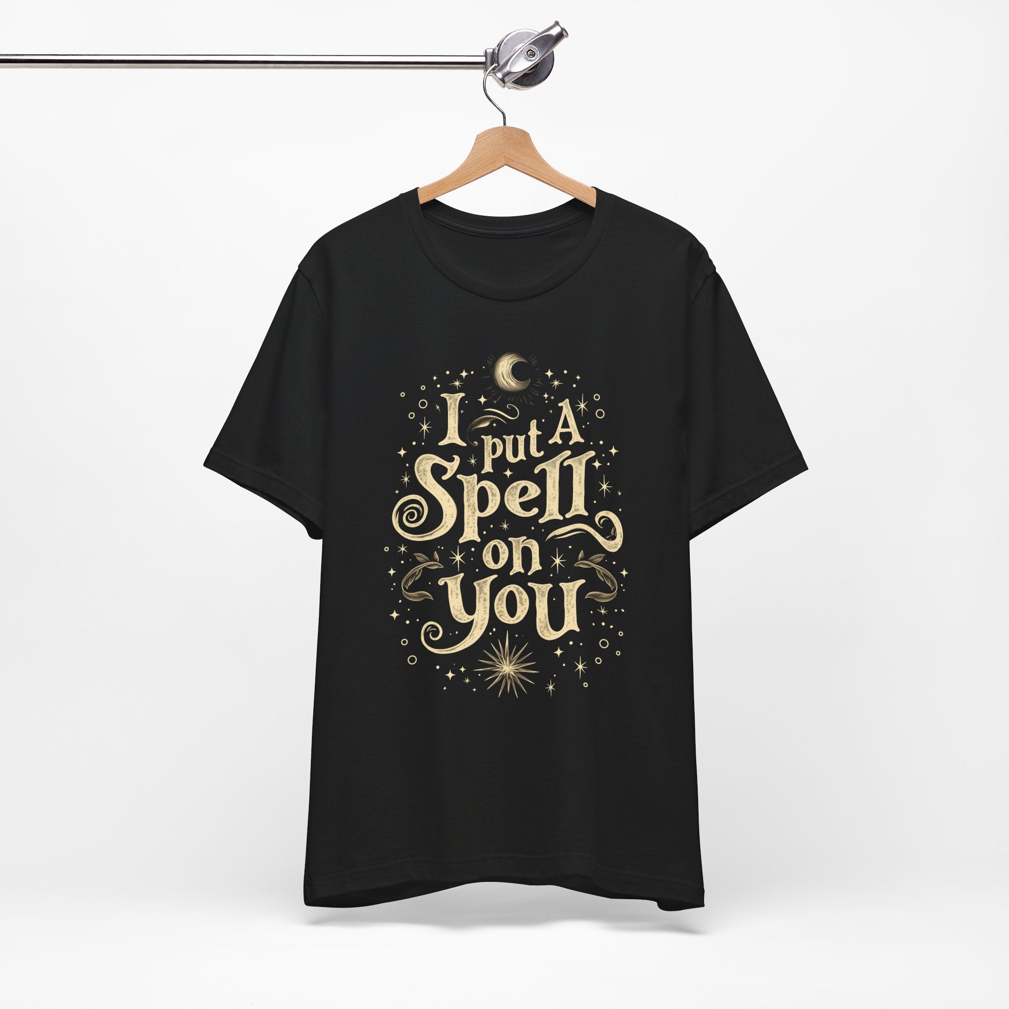 I Put A Spell On You Womens Halloween Booteek Jersey Short Sleeve Tee