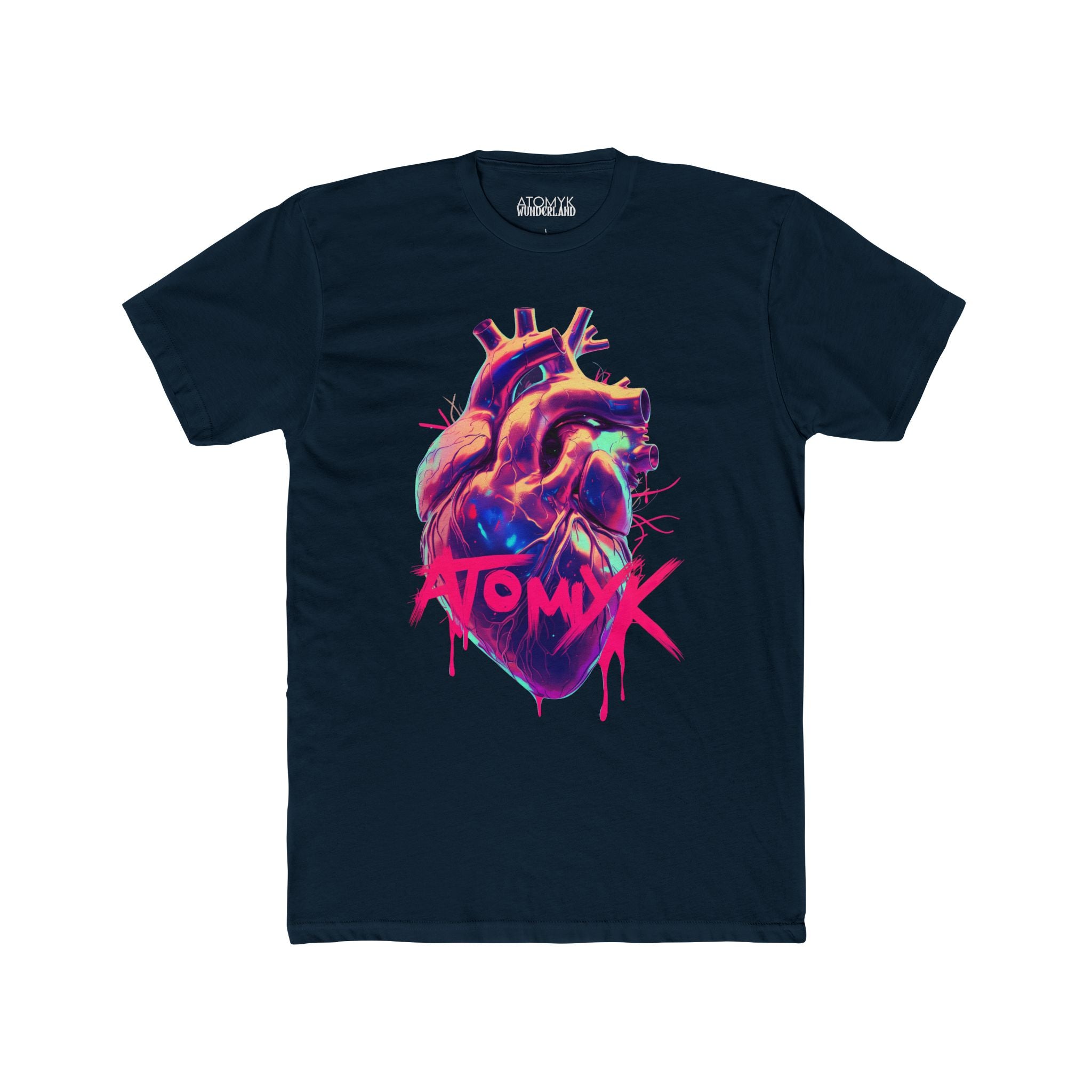 Chromatic Heart Mens Atomyk Graphic Tee