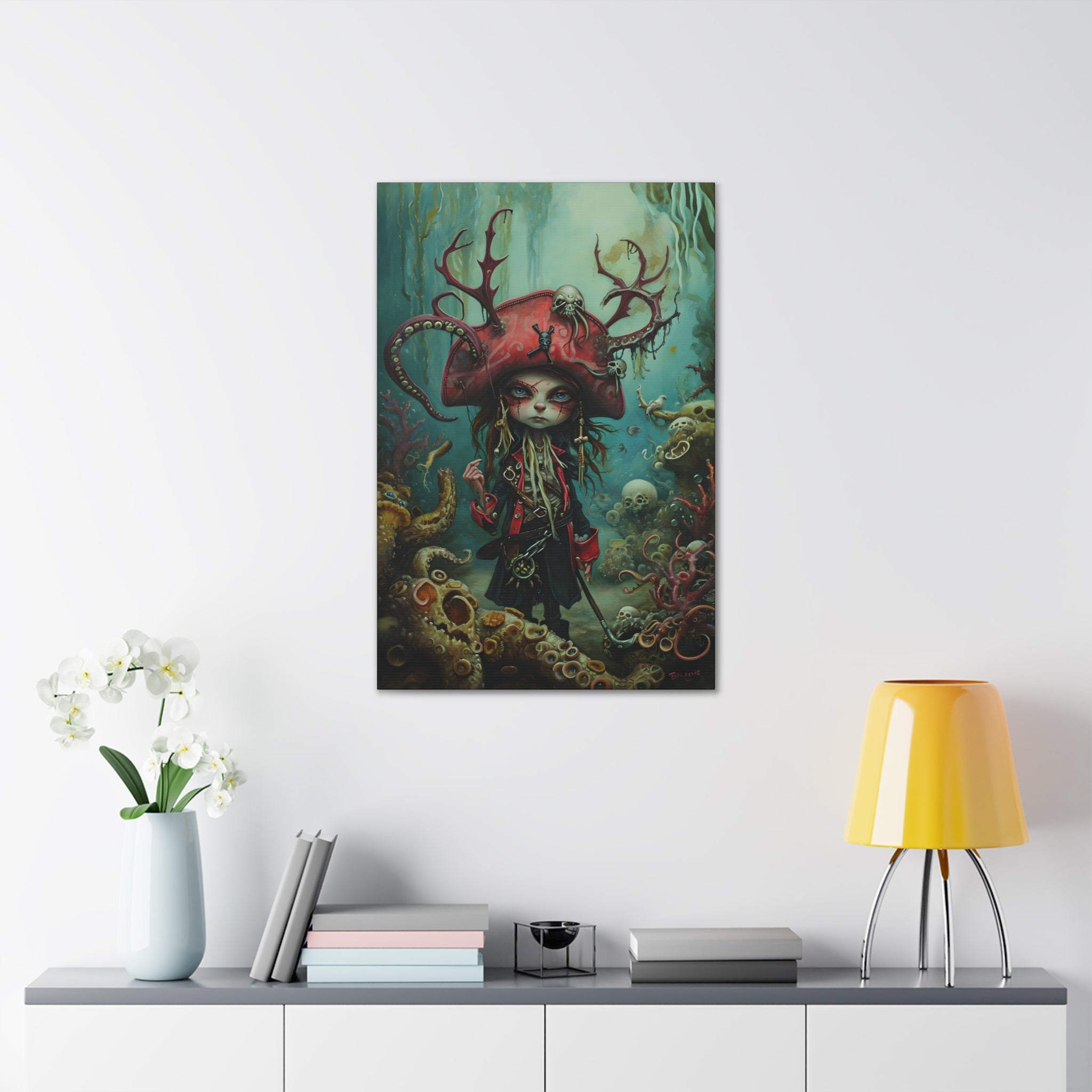 Jack in the Locker Canvas Print