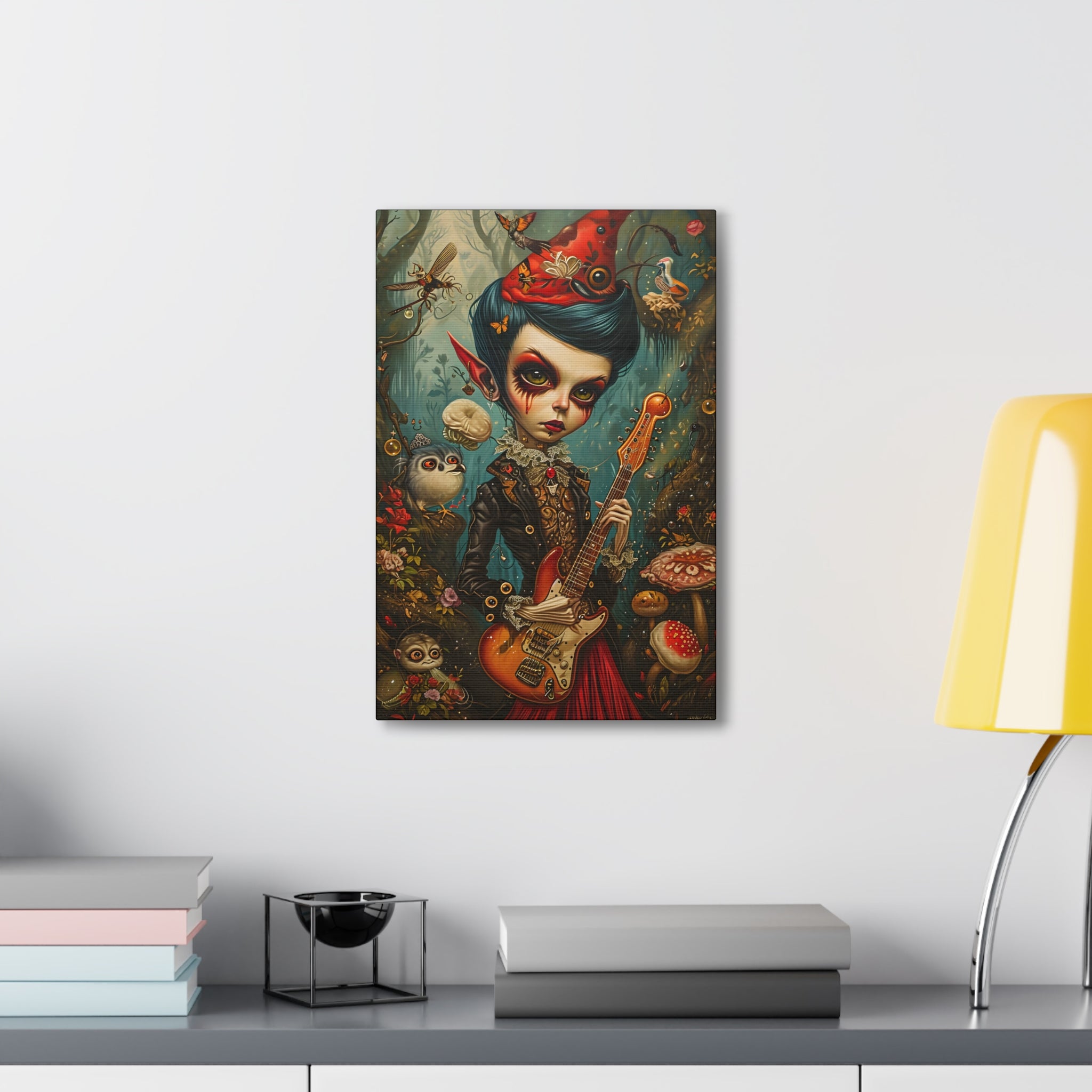 Ziggy Played Guitar Canvas Print