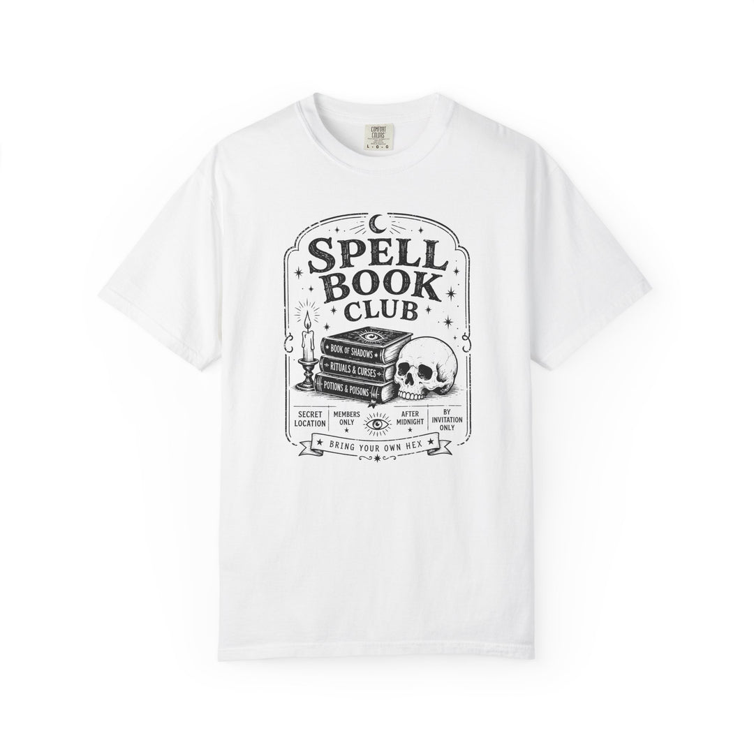Spell Book Club Womens WUNDERLAND Halloween Booteek Short Sleeve Tee