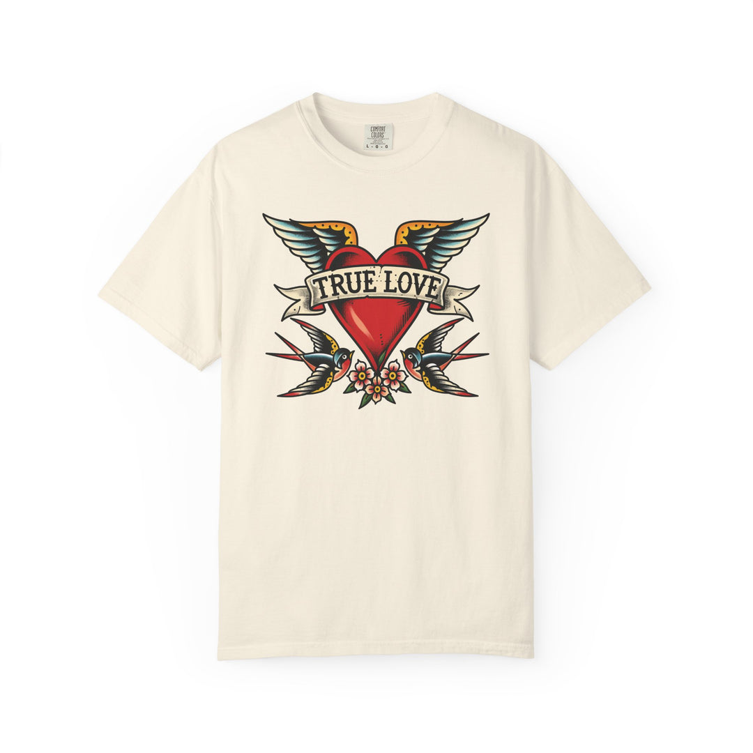 True Love Heart Tattoo Womens L&
