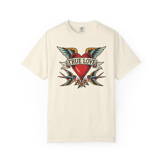 True Love Heart Tattoo Womens L&