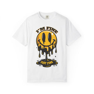 I'm Fine Happy Face Mens ATOMYK Short Sleeve Tee