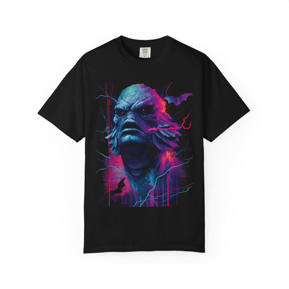 DARKWAVE CREATURE FROM THE BLACK LAGOON Mens WUNDERLAND Backyard Dept Halloween Booteek Short Sleeve Tee