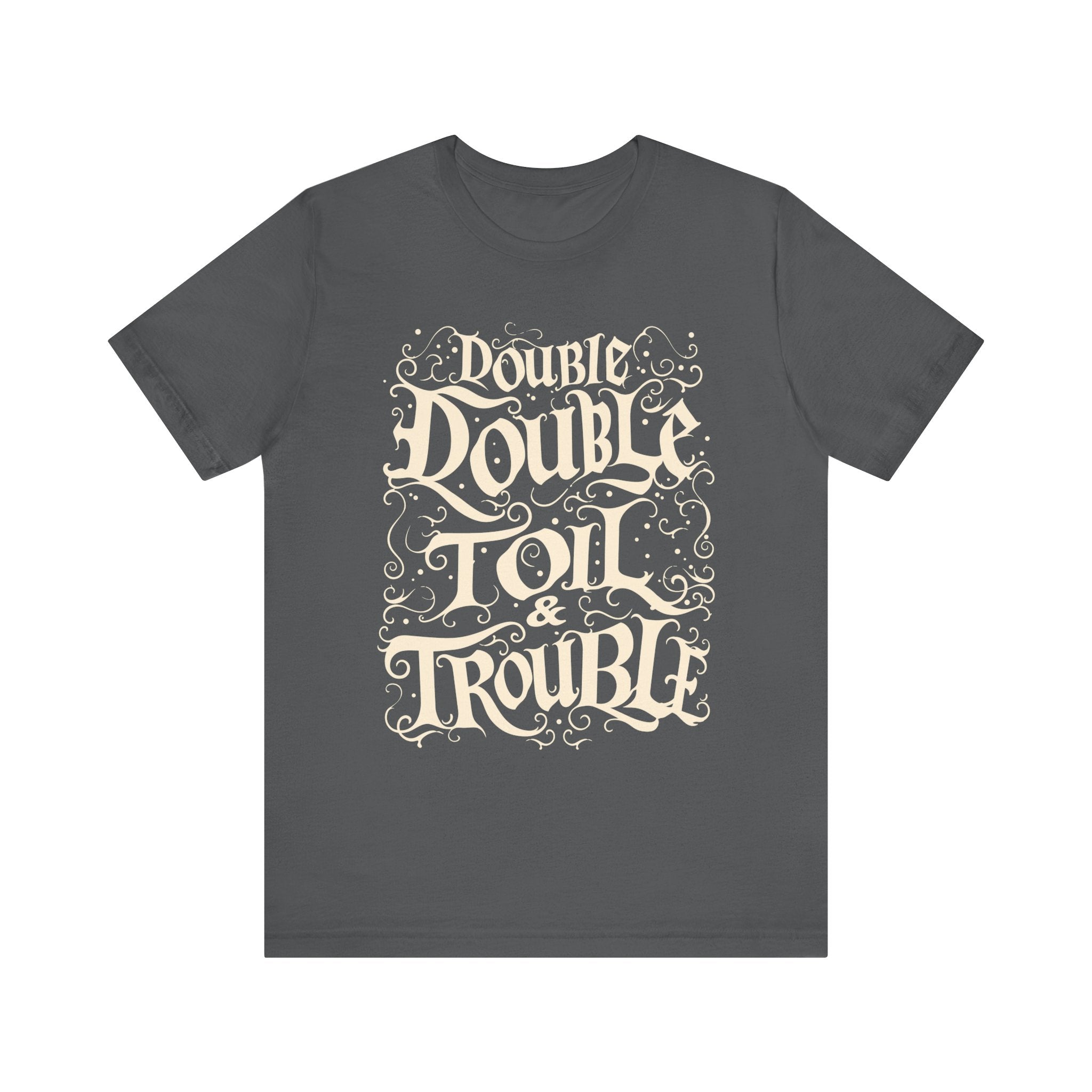 Double Toil & Trouble Womens Halloween Booteek Jersey Short Sleeve Tee