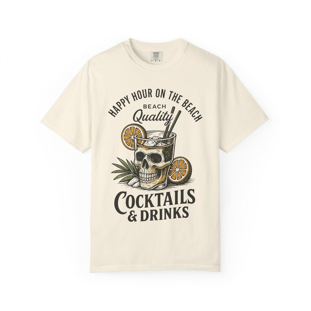 HAPPY HOUR BEACH COCKTAILS Mens WUNDERLAND Short Sleeve Tee