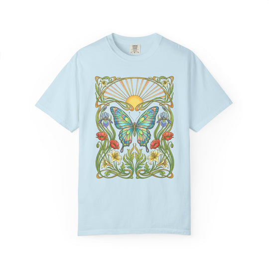 Spring Butterfly Womens L'Atomique Relaxed Fit Comfort Colors Graphic Tee