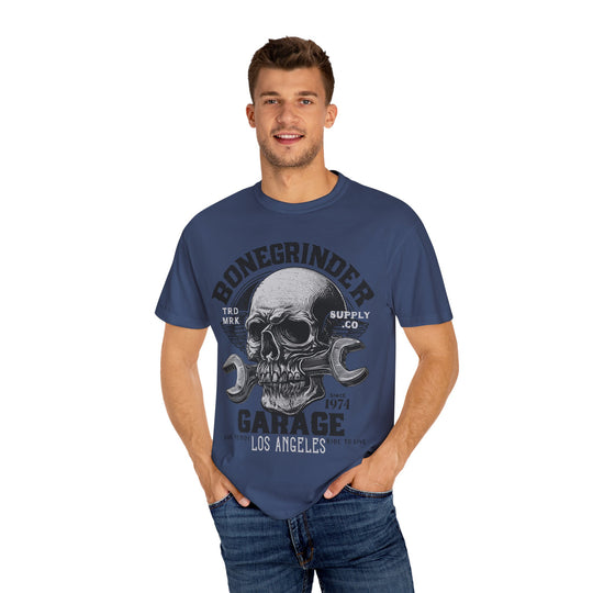 BONEGRINDER GARAGE Mens WUNDERLAND Short Sleeve Tee