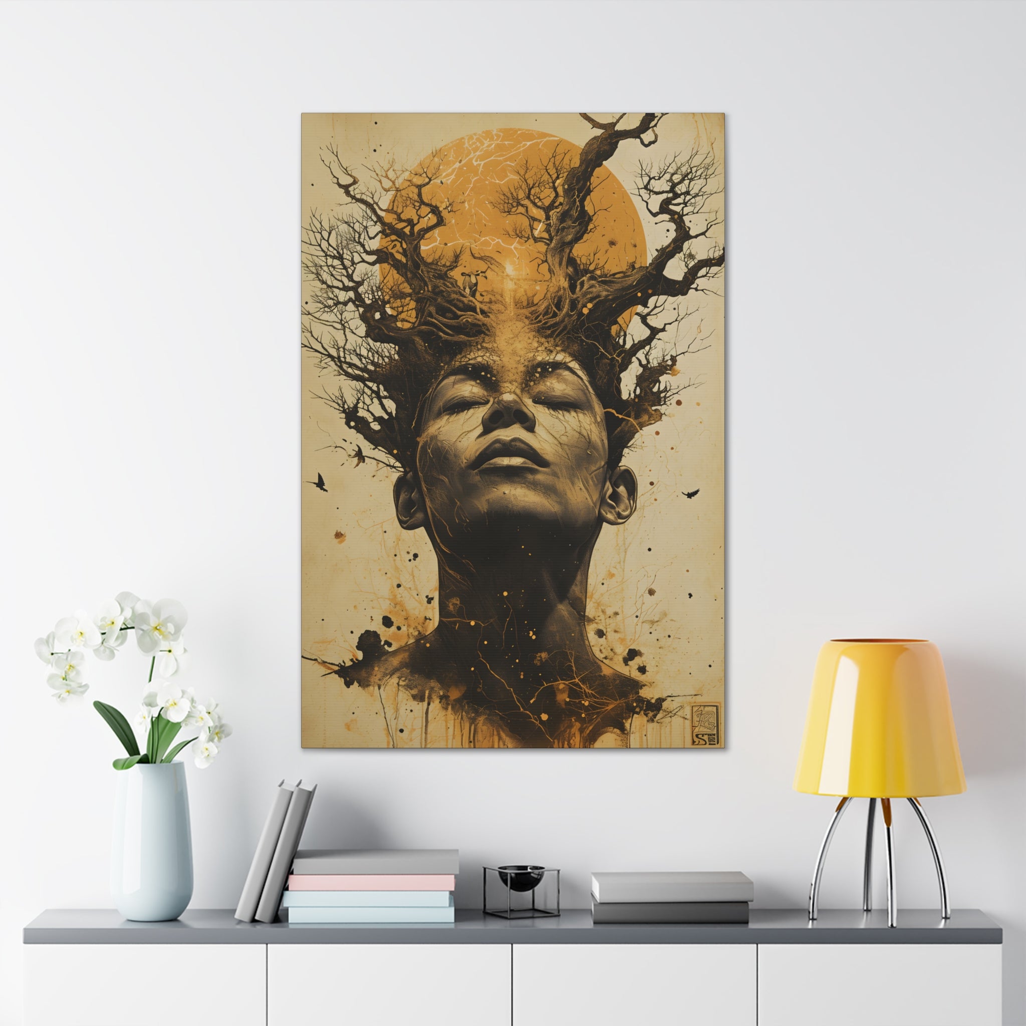 The Mind's Sky Canvas Print