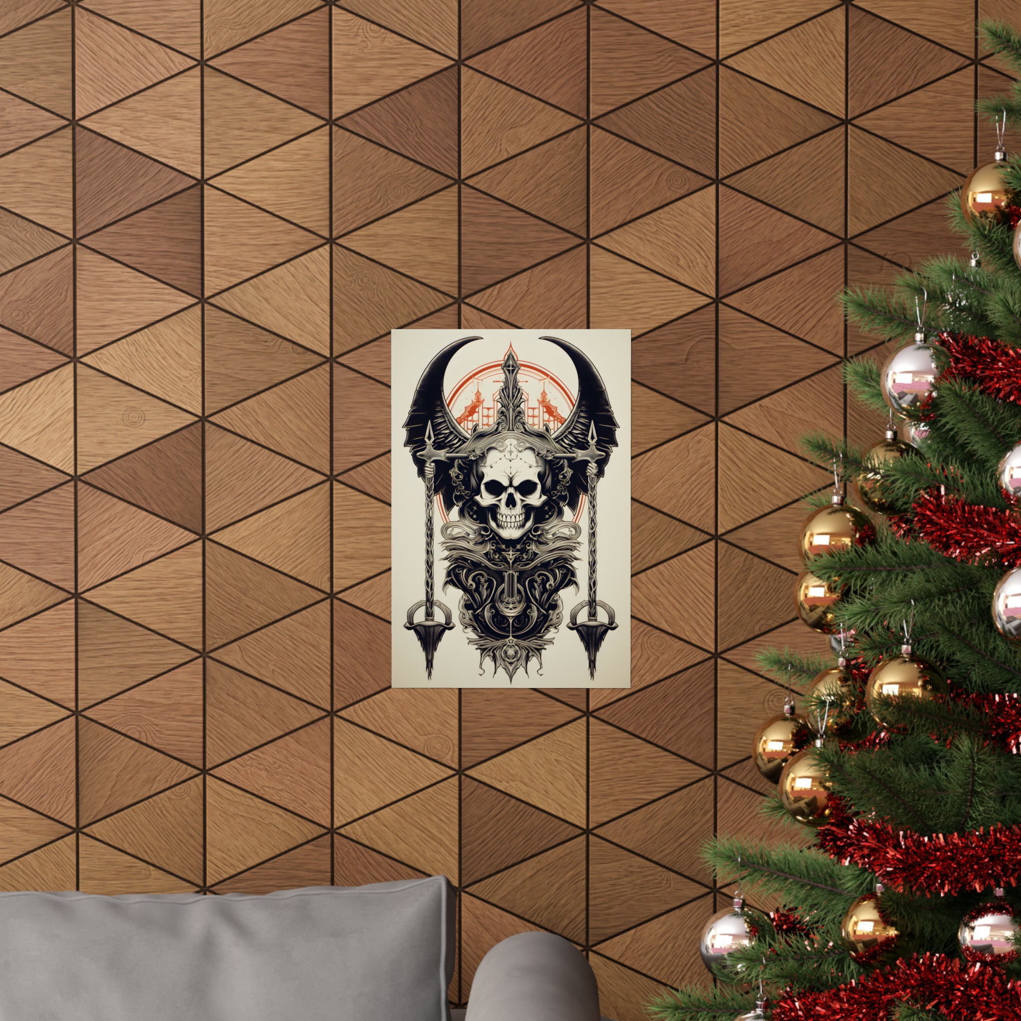 Muerte Pendulum Premium Matte Vertical Poster