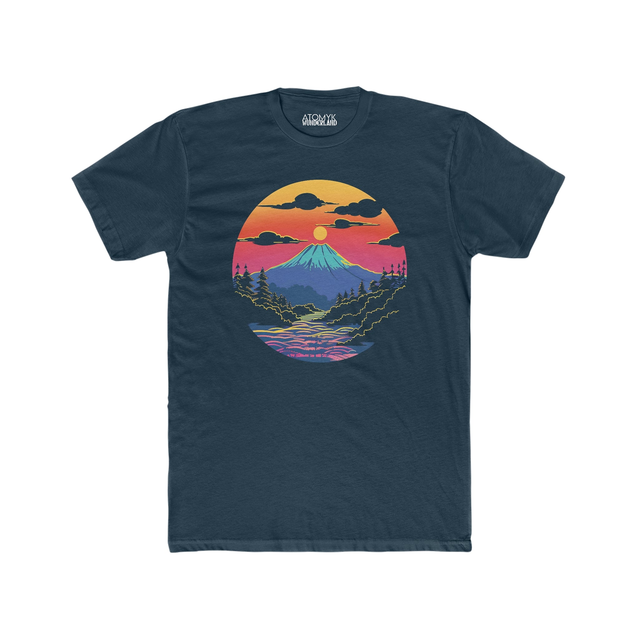 Under the Fuji Sun Mens Wunderland Graphic Tee